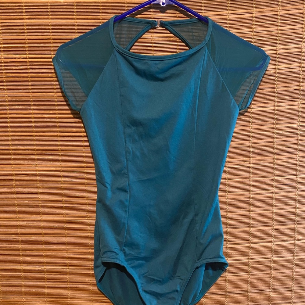Capezio Teal size M Adult Dance Leotard